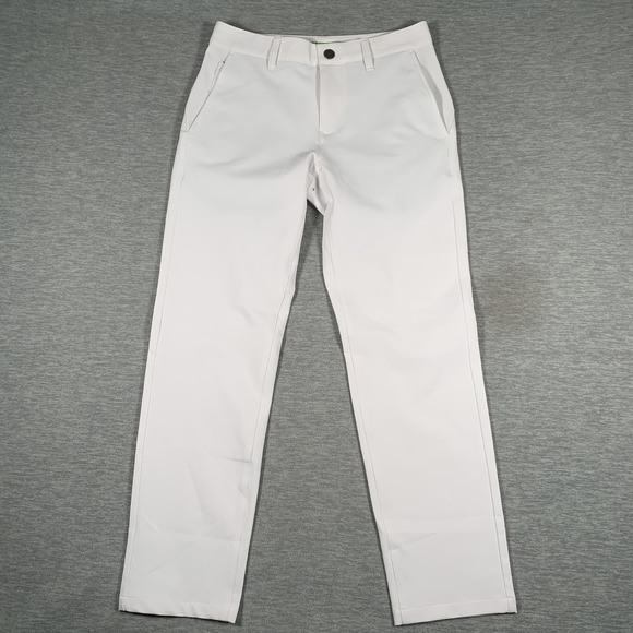 Bonobos Other - Bonobos Golf Pants Mens 30x29 (28x28) White Slim Fit Stretch Khaki Chino